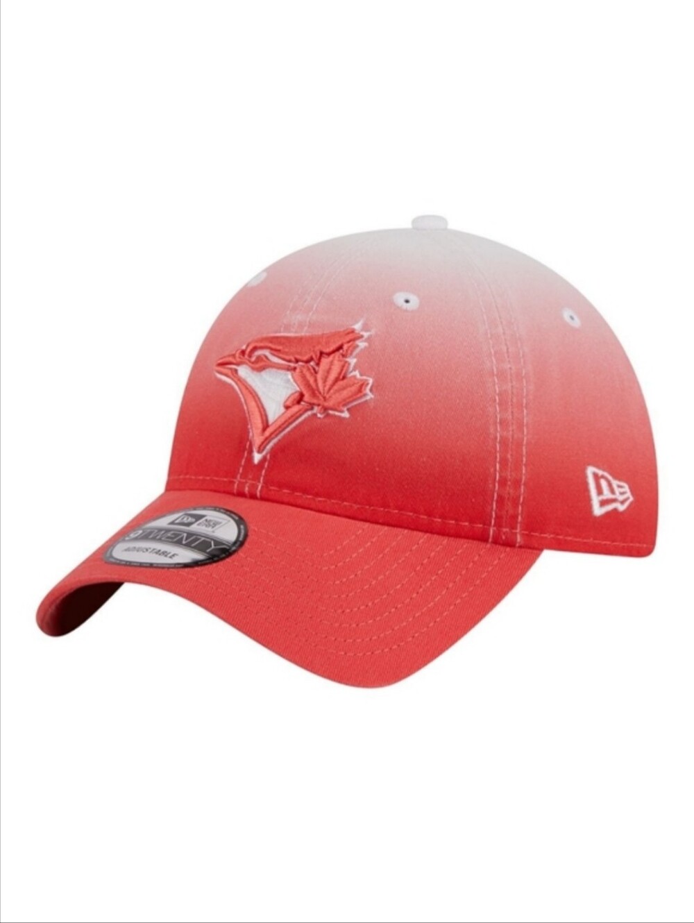 New Era Youth Toronto Blue Jays Core Classic 9TWENTY Adjustable Cap – Ombre Red